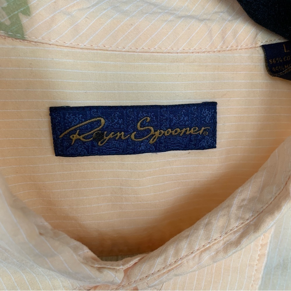 Reyn Spooner Floral Button Down Short Sleeve Shirt Size L‎ - Picture 2 of 8